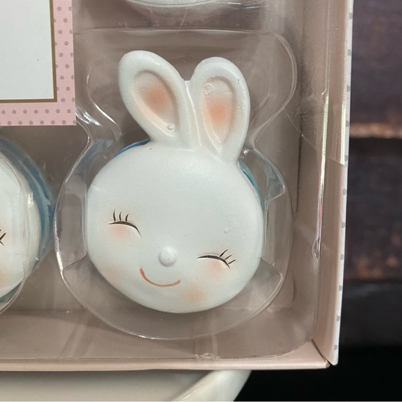 cupcakes & cashmere Bunny Macaron Decor Set - Picture 8 of 13